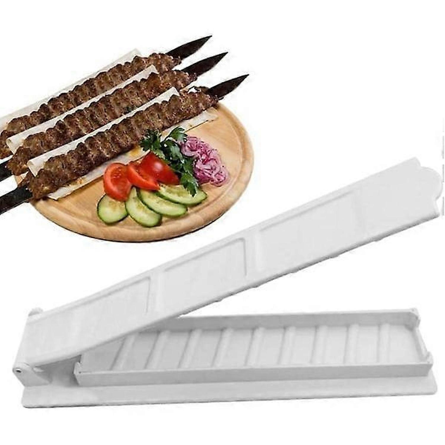 Kebab Maker Press, Kabob Maker Barbecue Skewers, Manual Kebab Press Kabob Mould Form Your Kofta Kebab Like a Traditional Chef Handmade Kebab, Barbecue