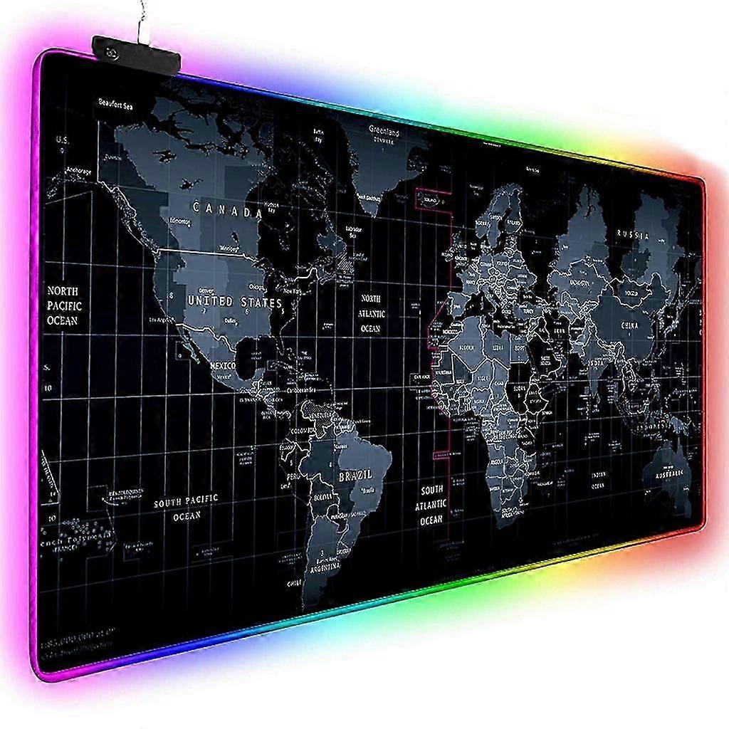 RGB Mouse Pad Gaming Mouse Pad with 14 LED Lighting Patterns