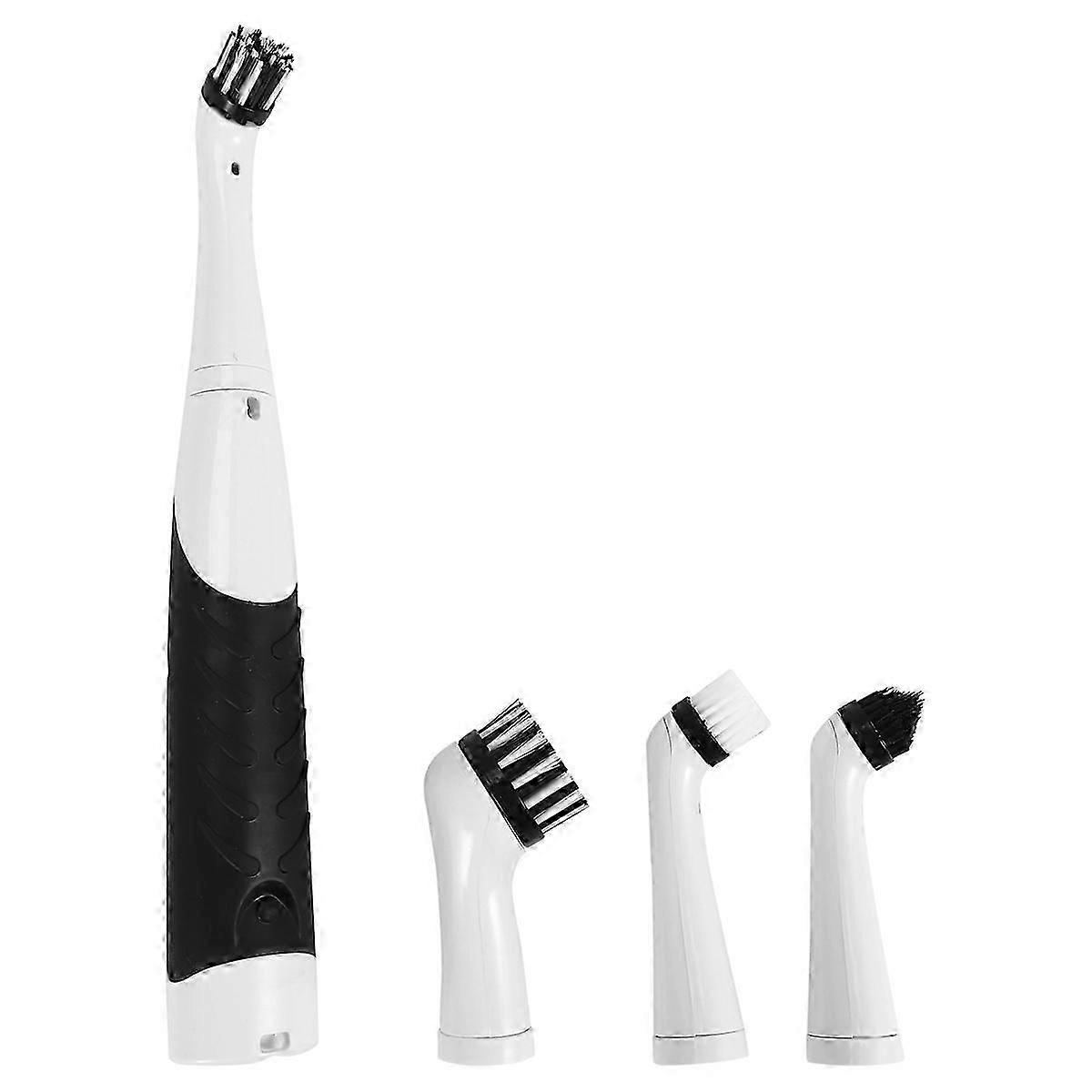 4 σε 1 ηλεκτρική ηχητική βούρτσα καθαρισμού καθαρισμού πλυντρίδων οικιακής χρήσης με 4 κεφαλές βουρτσών Brew