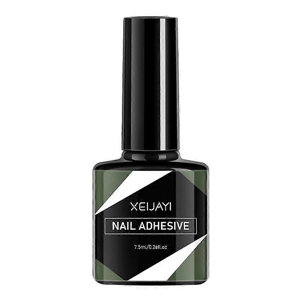 Cujmh Solid Nail Tips Gel, Glossy Durable Nail Art Gel for Easy Shaping and Styling, Safe Non-Toxic, 1 Pc