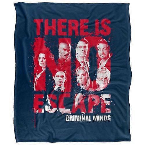 Criminal Minds There Is No Escape Silky Supersoft Blanket