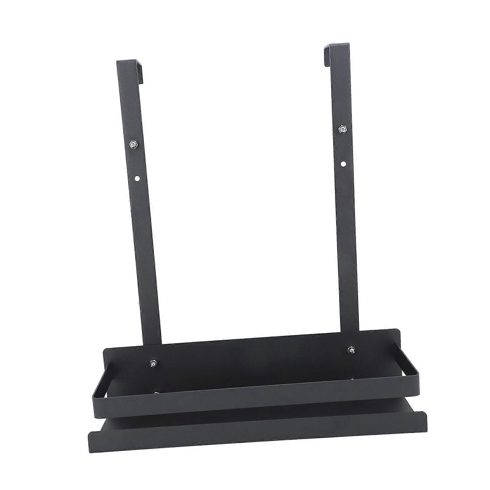 Bathroom Hanging Organizer Black Iron Waterproof Model B Single Layer