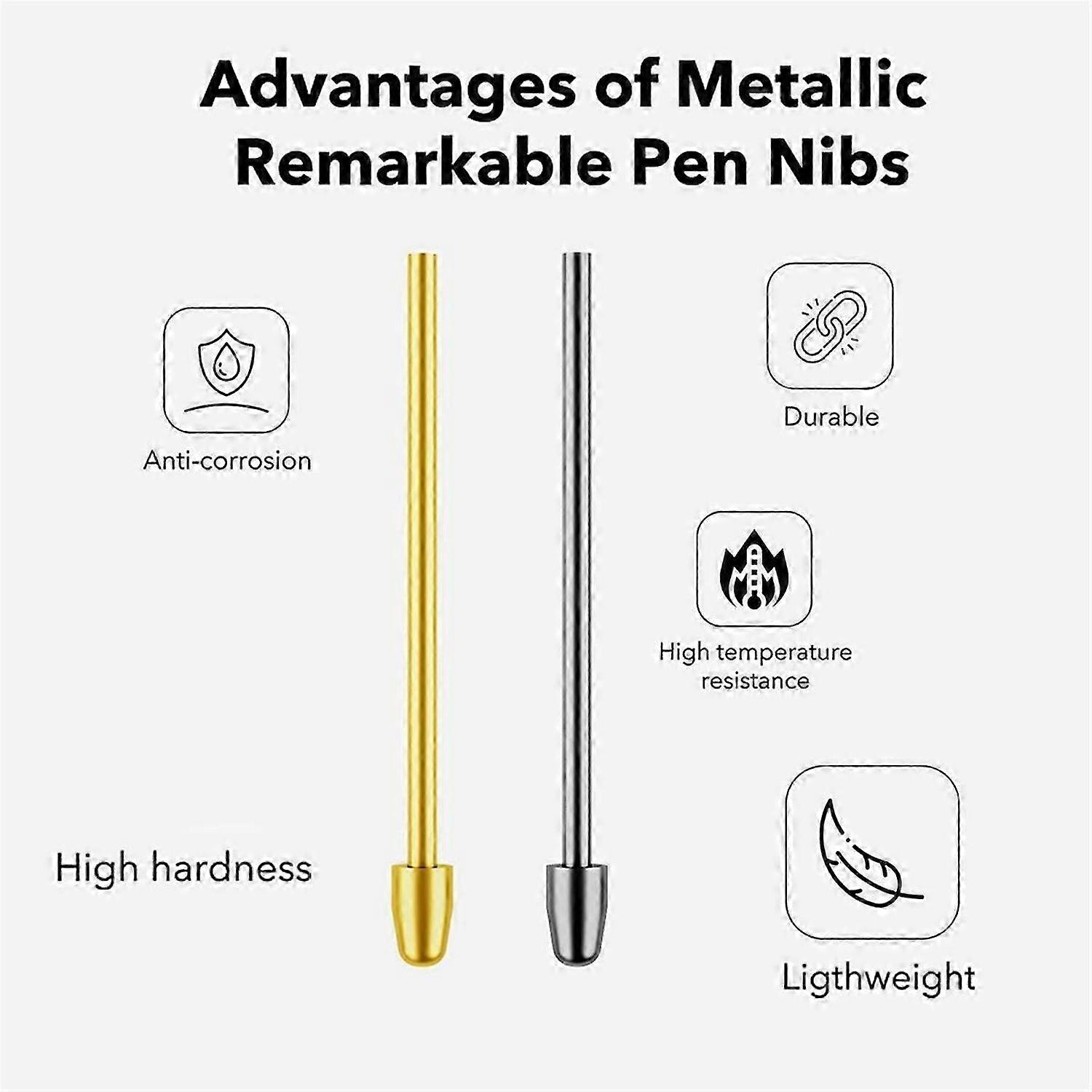 Metal Nibs/Tips Replacement for Galaxy Tab S9/S9FE+/S9 Ultra