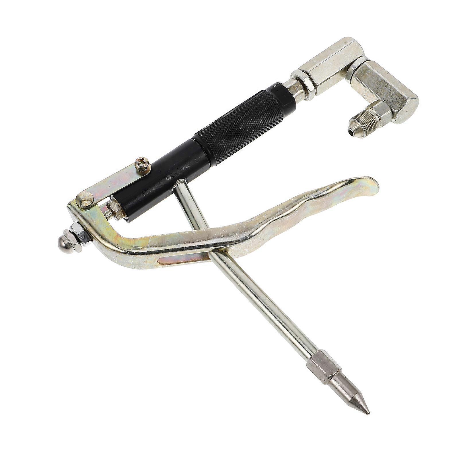 Universal Yellow Grease Gun Locking Pliers Oil Nozzle for Automotive Use