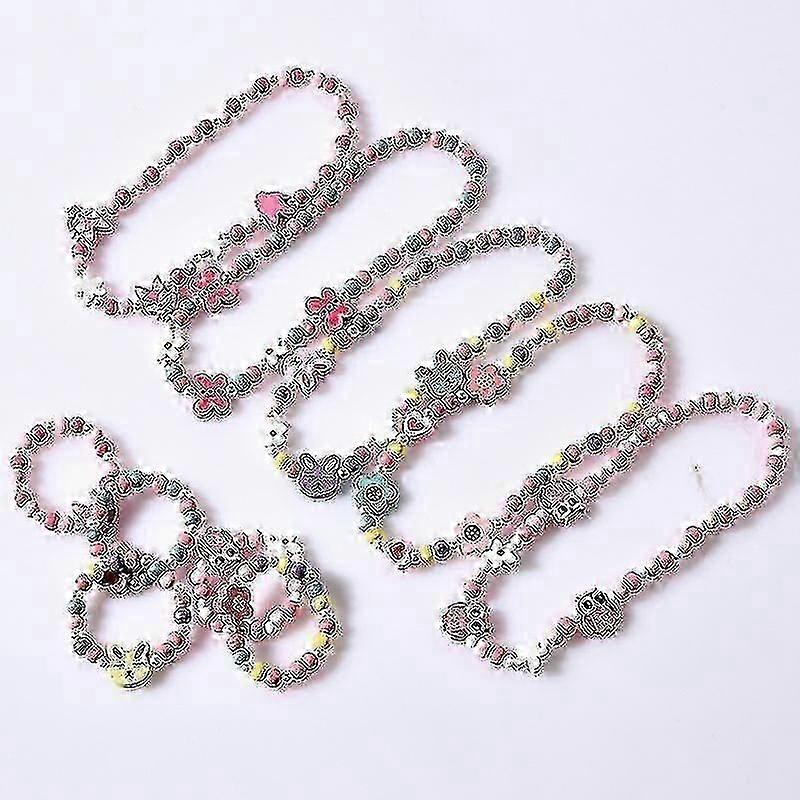 10pcs 's Necklace 's Beaded Blet With Bead Set Om