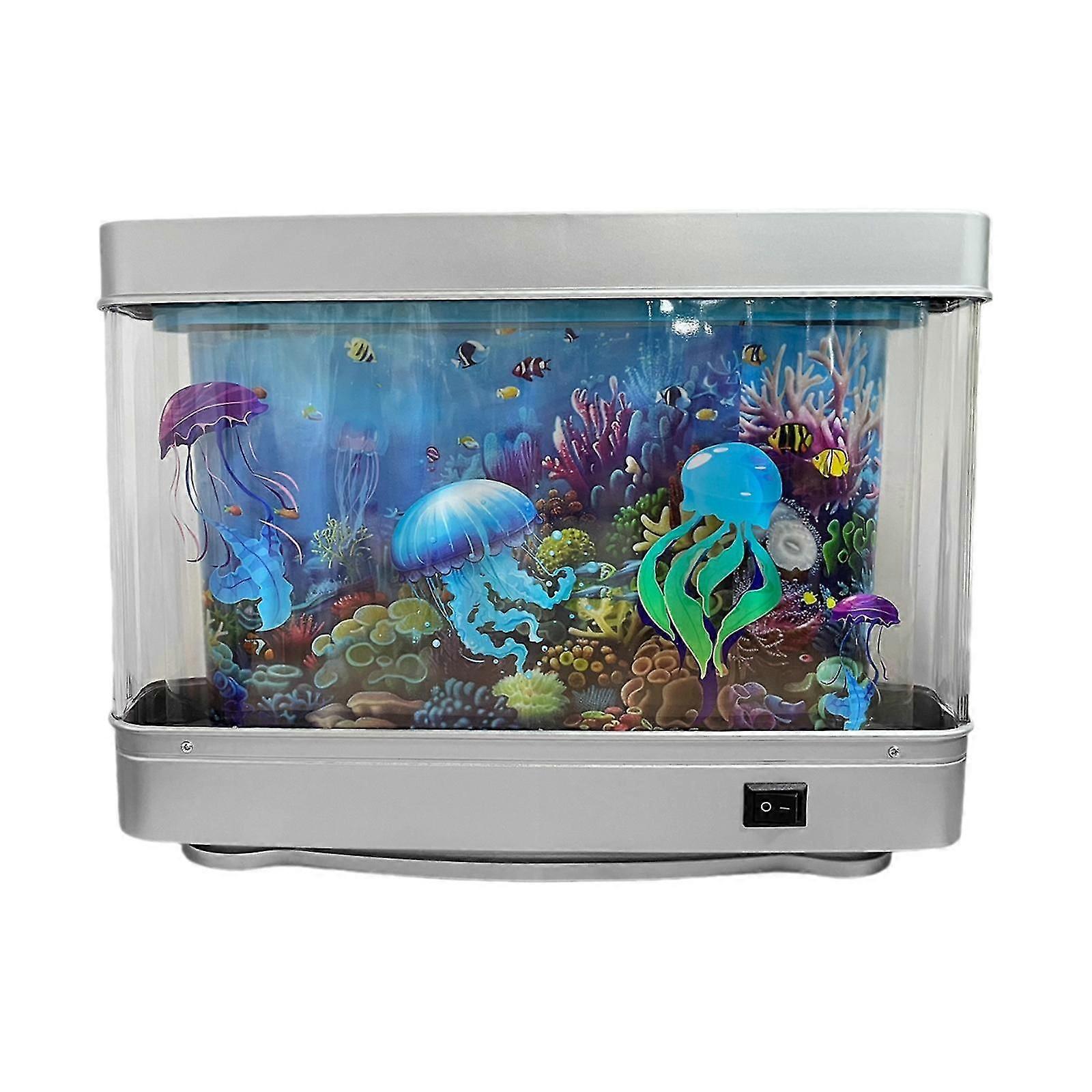 Aquarium Decorative Lamp Colorful Holiday for Desktop Kids Room Bedroom
