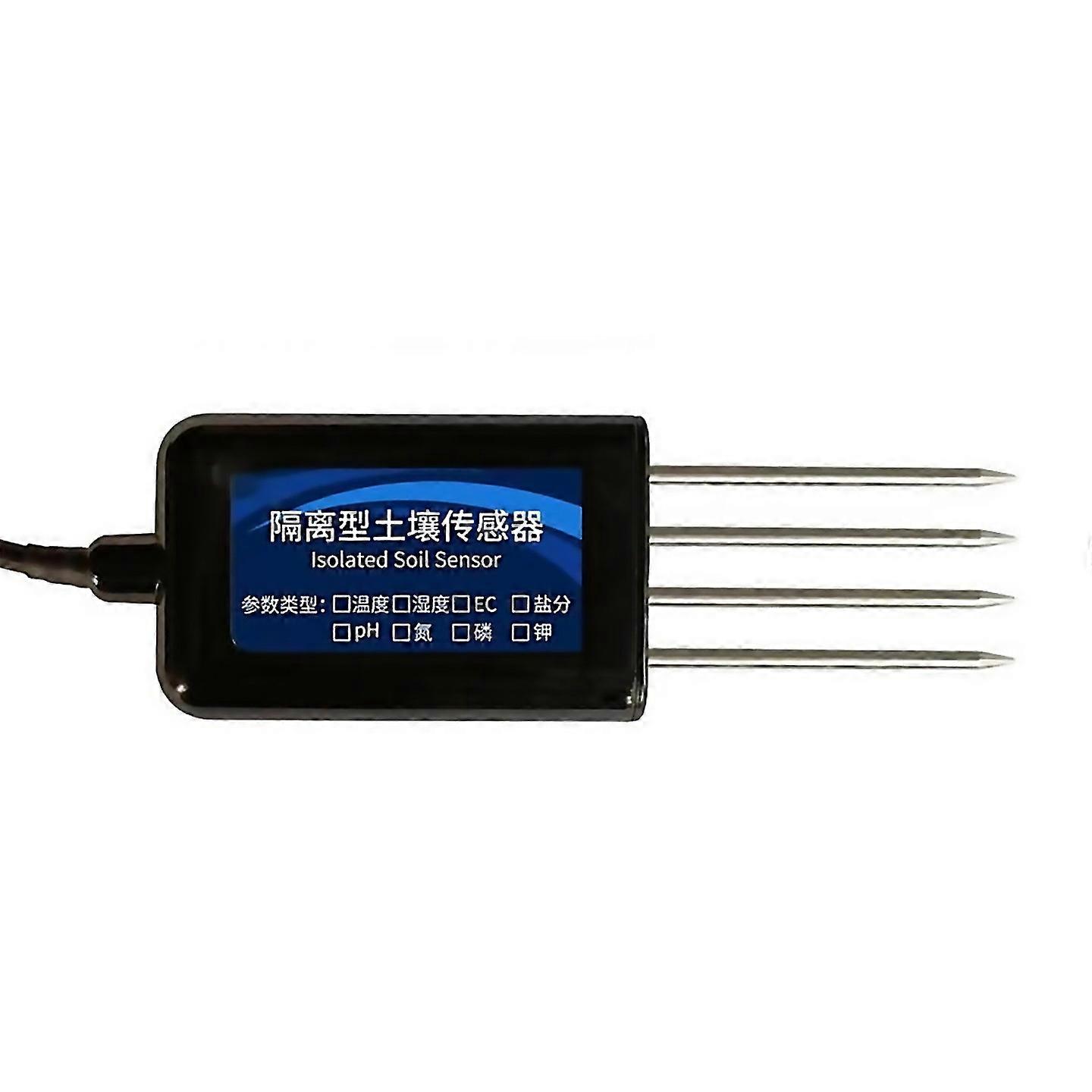 For Soil Sensor Temperature Humidity Ph Value Salt Rs485 Detector
