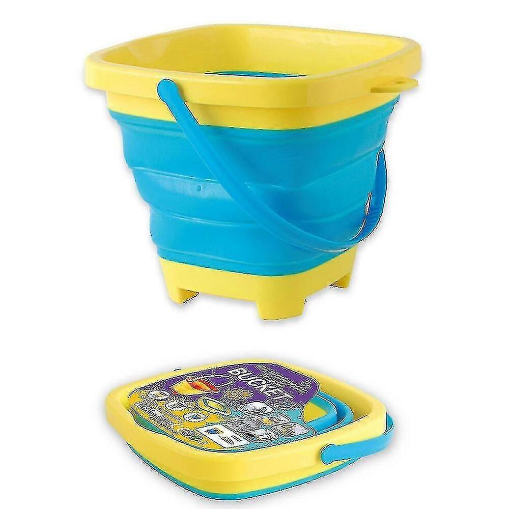 Portable Kids Beach Bucket Foldable Multi Purpose Storage Buckets