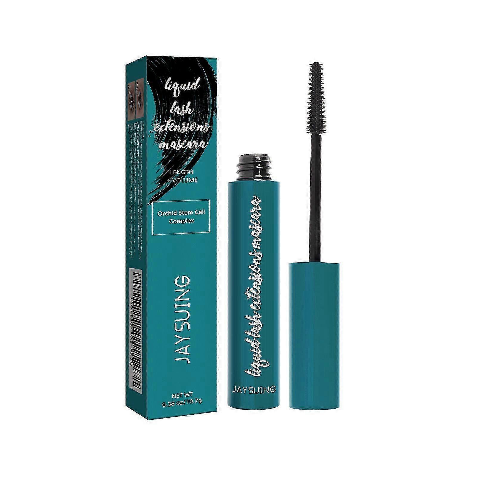 Jaysuing Mascara Long Curling Styling Eyelashes Not Smudge Black Mascara