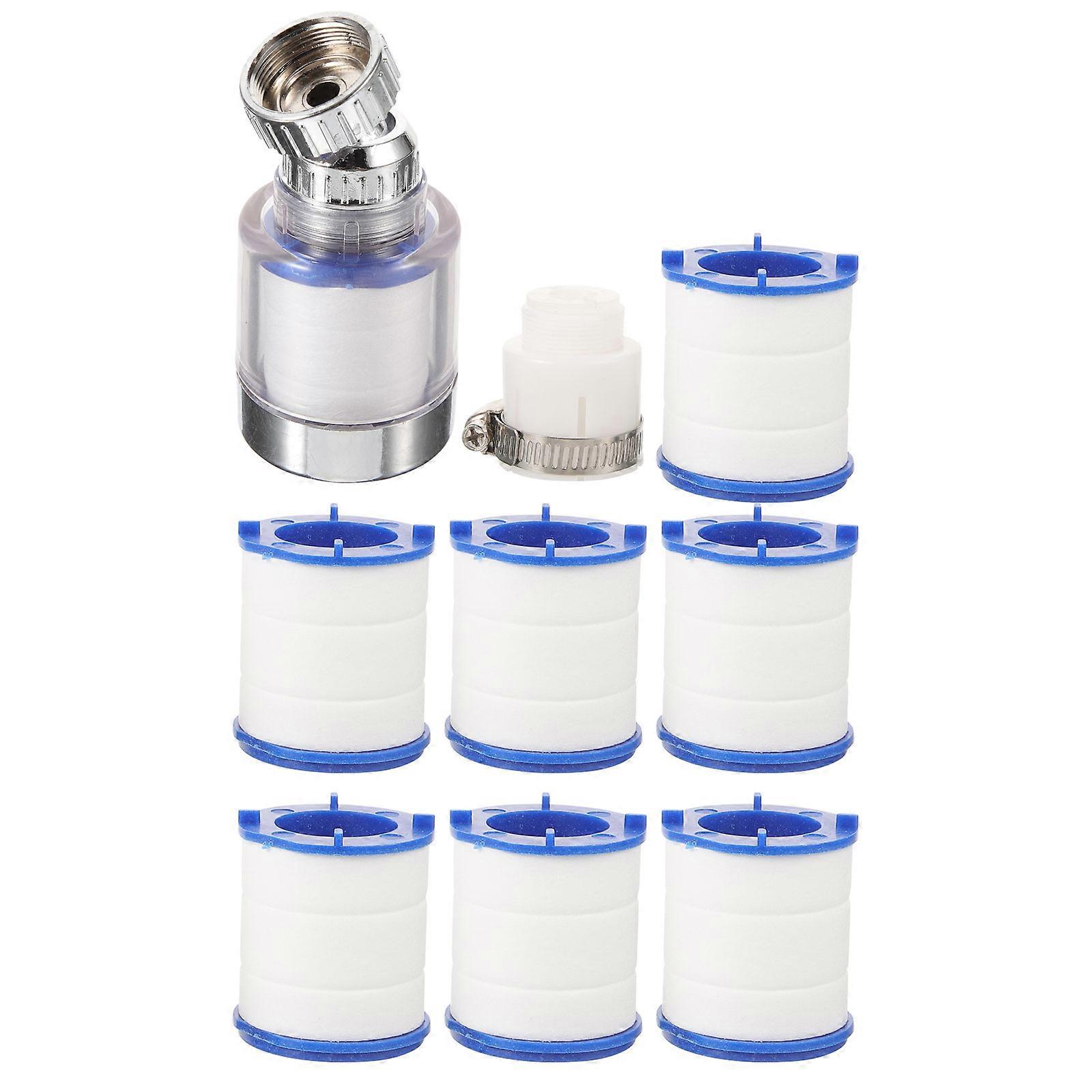 Kitchen Sink Faucet Tap Filter for Splash Control 5Pcs Set