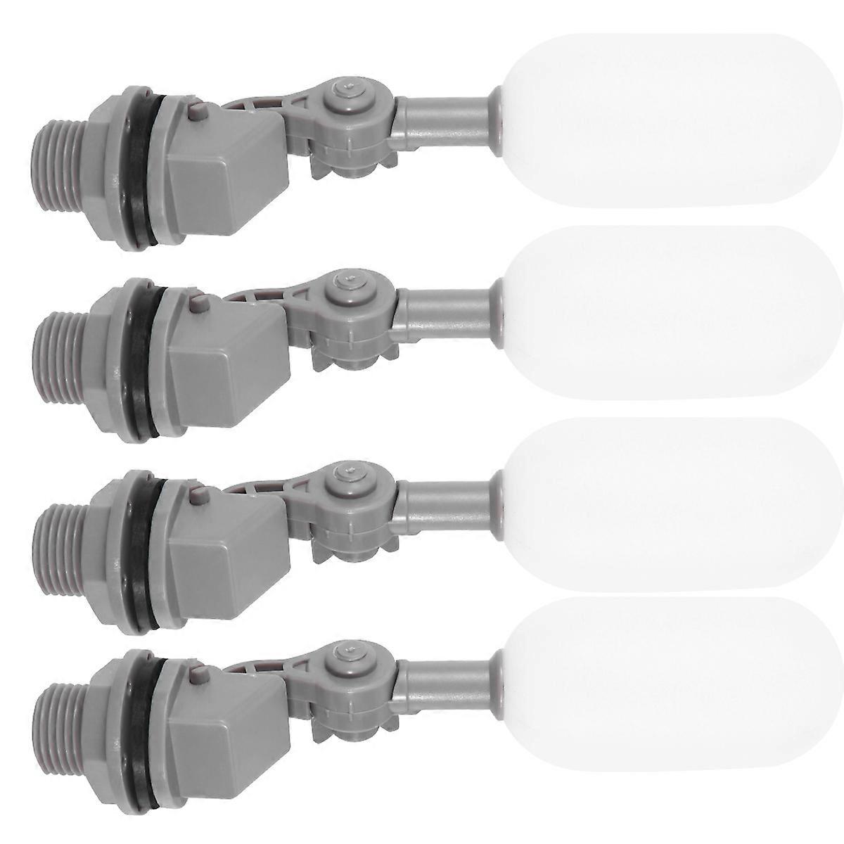 Shut Off Valve for Aquarium 8Pcs Grey Floating Ball Automatic Feed