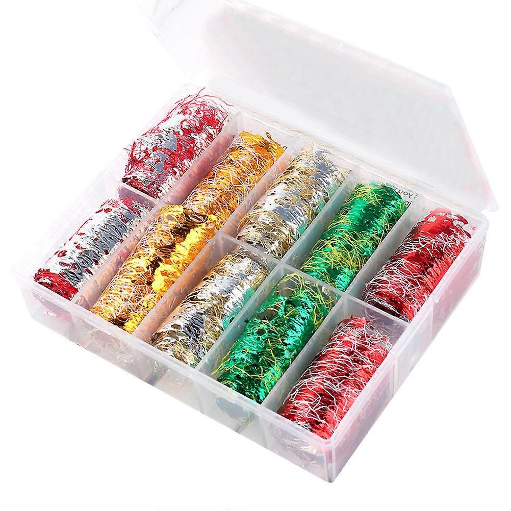 Nail Decoration Manicure Ornament Nail Art Creation Assorted Color Velvet Diy Manicure 1box