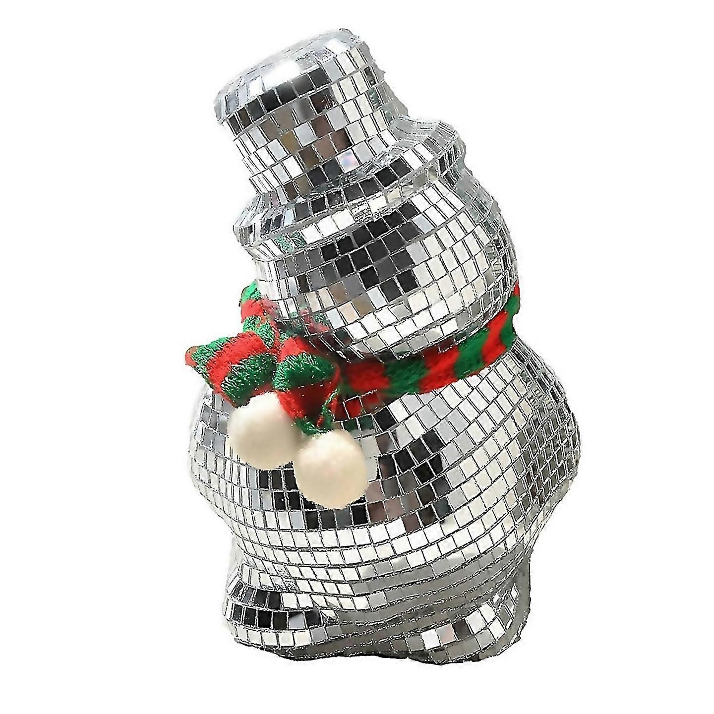 For Christmas Disco Ball Retro Reflective Human Decoration