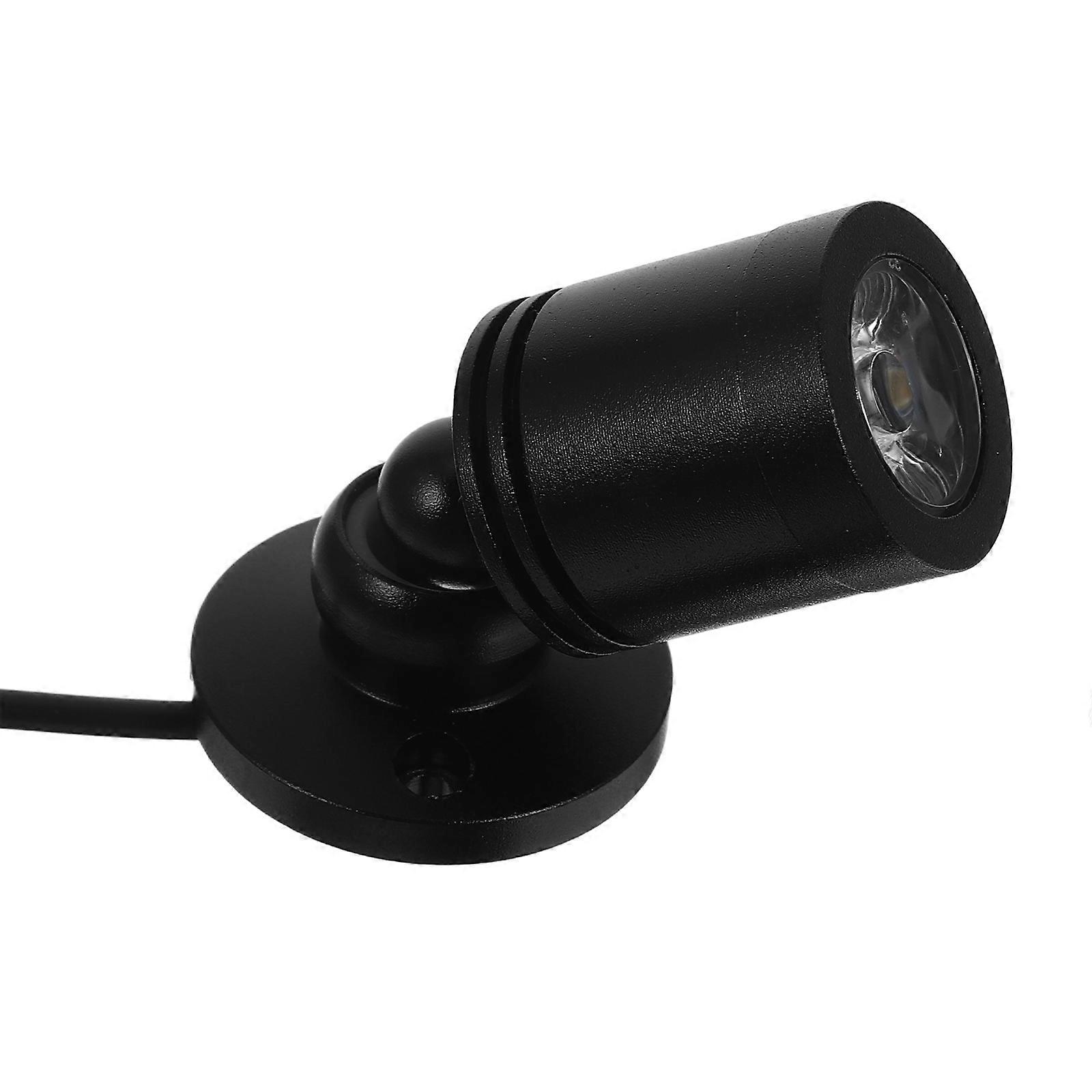 4Pcs High Brightness LED Spotlight For Indoor Cabinet And Counter Use With USB Powered Illumination And Adjustable Angles