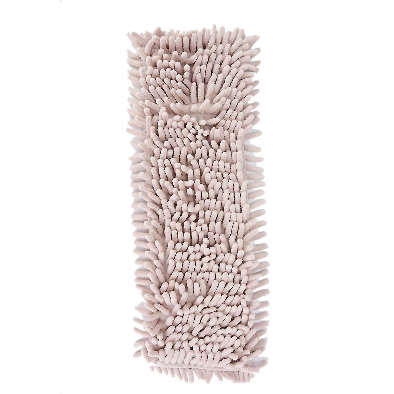 Reusable Mop Pads Cloth Flat Replacement Heads for Wet or Dry Floor Cleaning Durable and Machine Washable Cream Color 2025