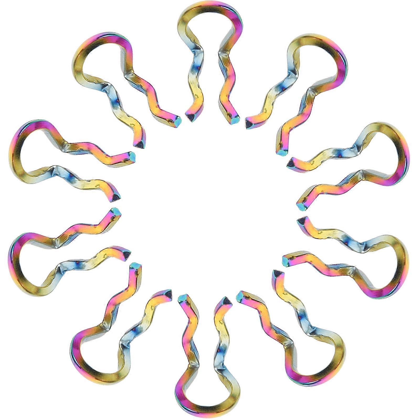 Mountain Bicycle Retainer Pin Circlip for Quick Replacement 10Pcs