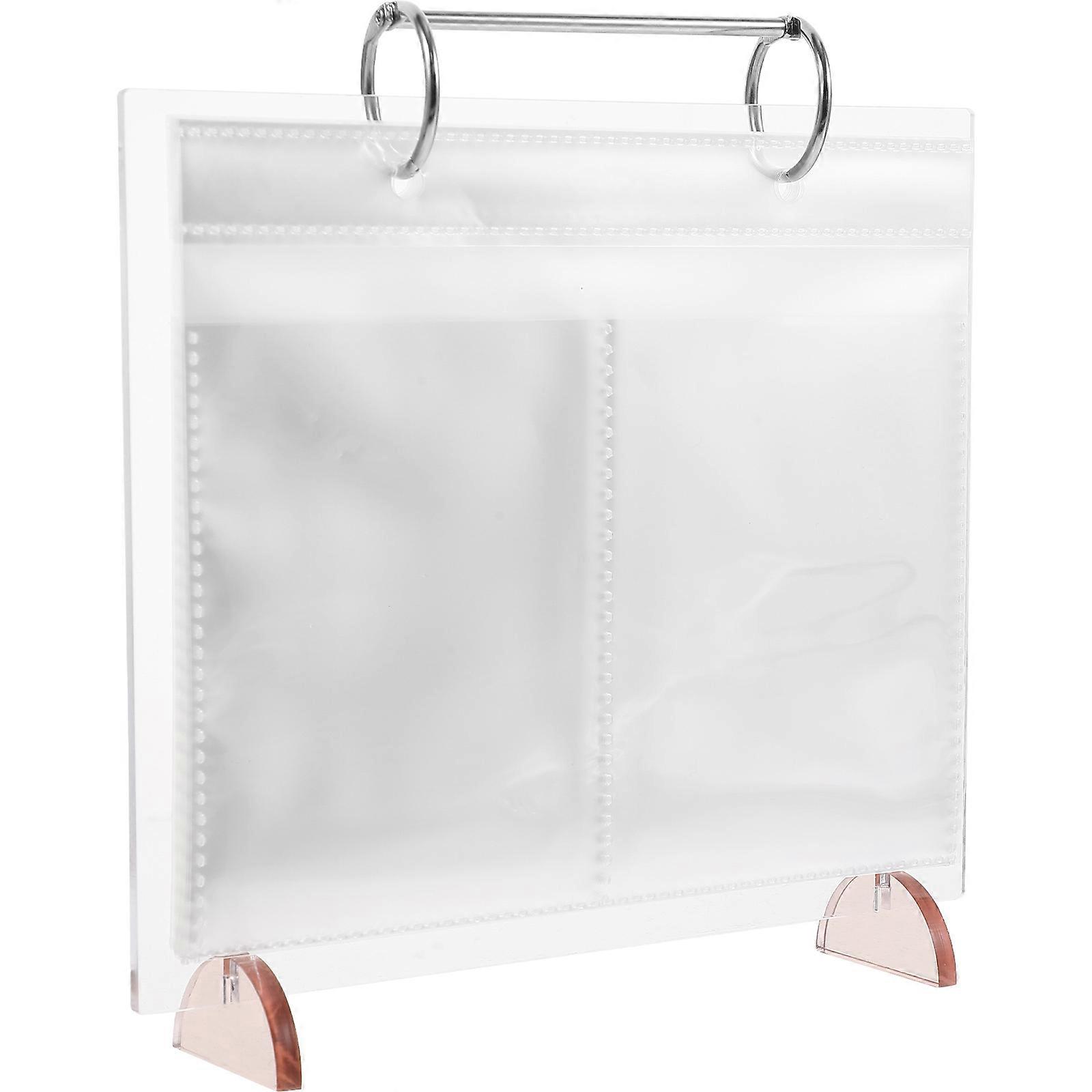 Acrylic Menu Stand Home Decoration Multi-Purpose Calendar Flipping Desk Use 5Pcs