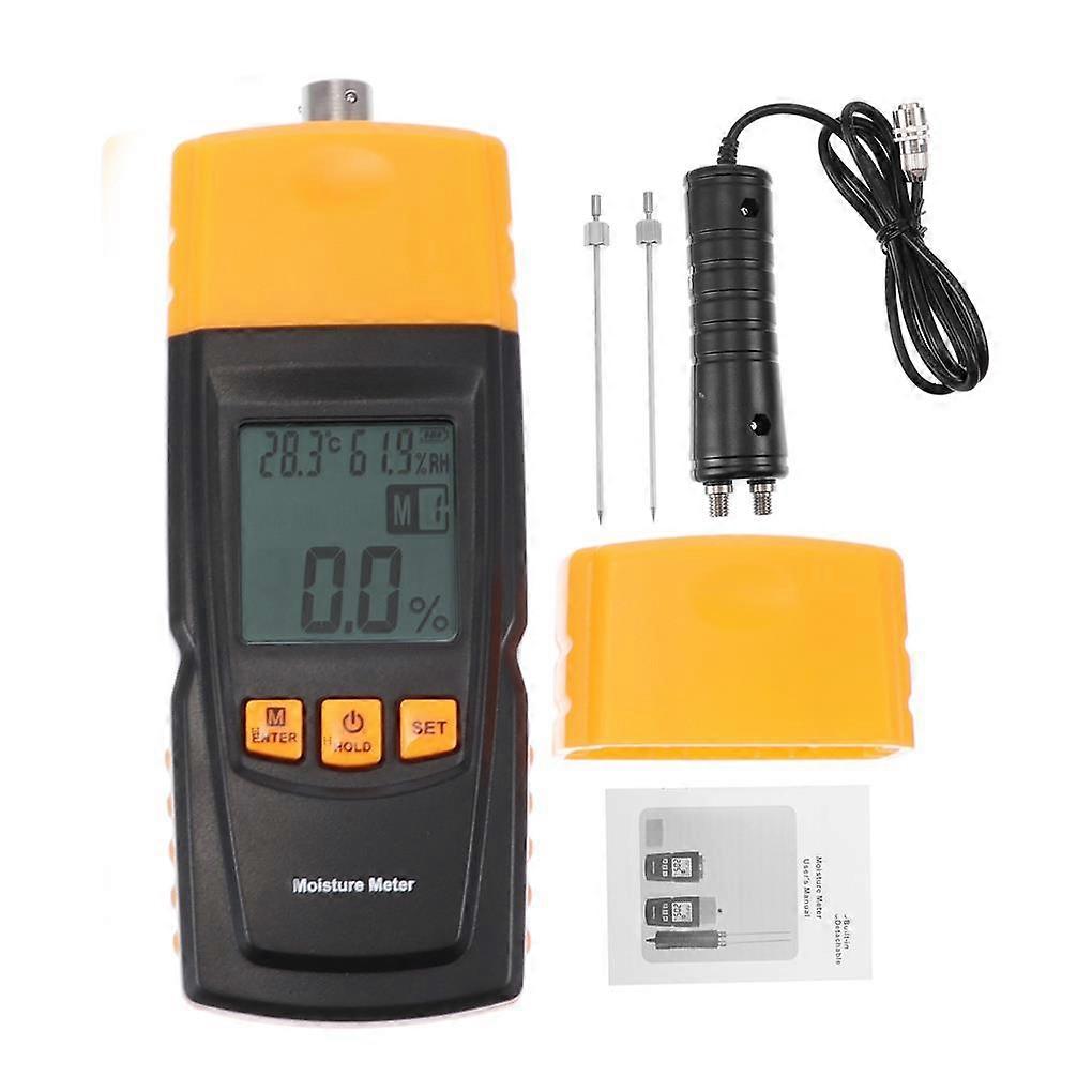 LCD Digital Display Wood Moisture Tester Accurate Measurement Wide Application High Performance