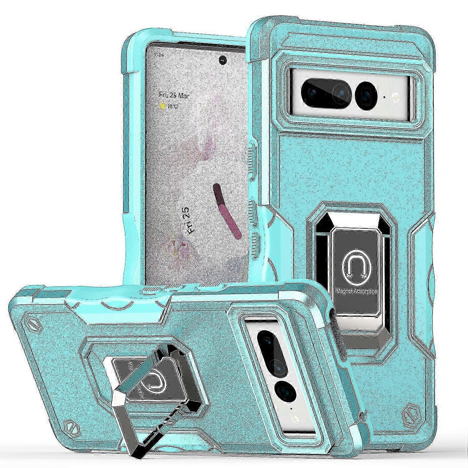 Case for Google Pixel7 Pro Shockproof Magnetic With Ring Holder