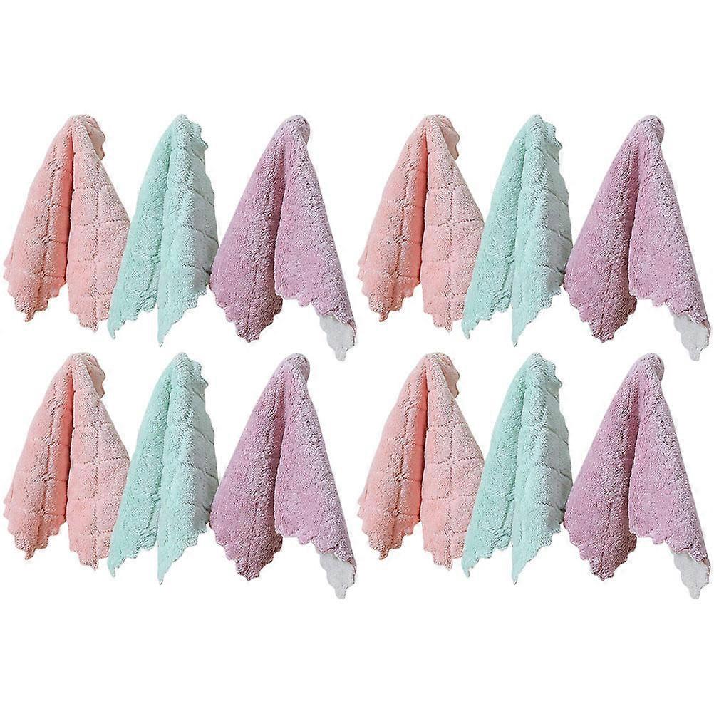 Cleaning Cloth Kitchen Dish Towels for Dish Washing 24Pcs Bundle