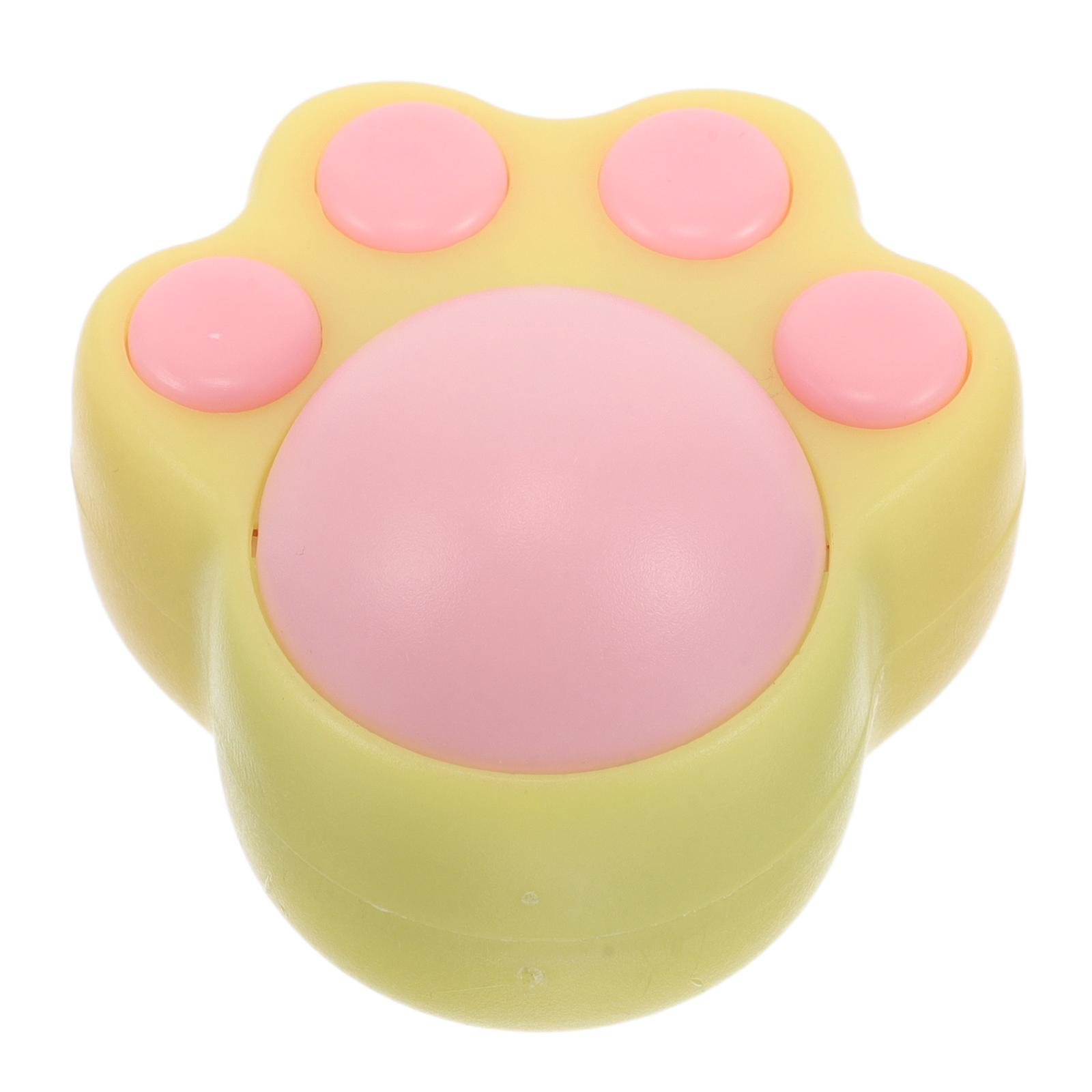 Interactive Licking Cat Toy Fried Egg Shape for Play