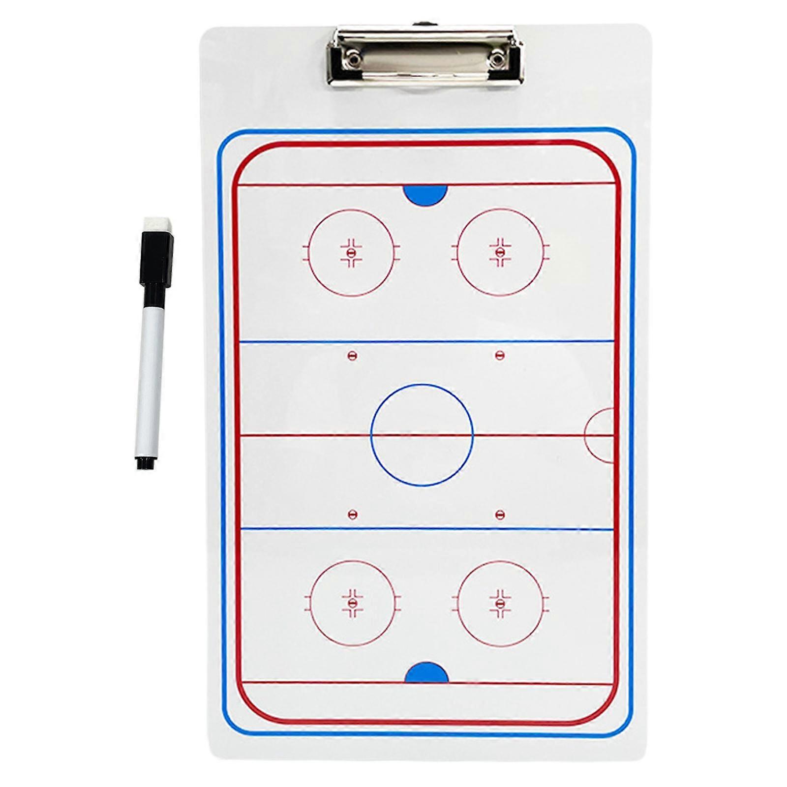 Ice Hockey Tactic Coaching Boards Guidance Training Tool Referee Tactic Board