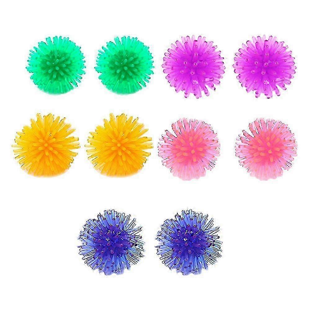 Pet Teasing Toy 20Pcs Thorn Balls Cat Toy Outdoor Play Prevent Scratching Furniture Assorted Color Durable 25-26