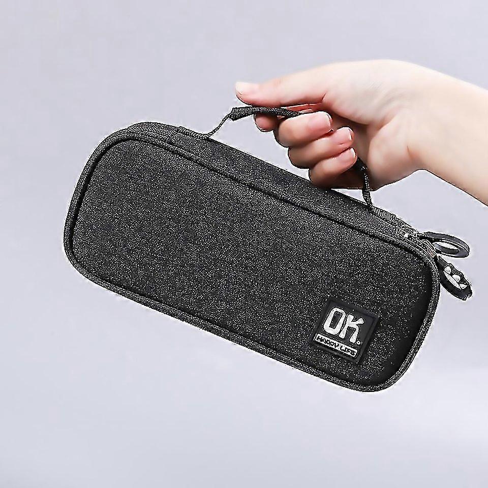 For Multifunctional Pencil Case Builtin Writable Whiteboard With 1 Erasable Pen Color Black