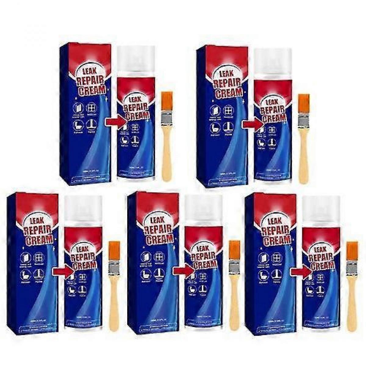 1-5bottles Leak Repair Waterproof Sealant Spray with Brush 100ml