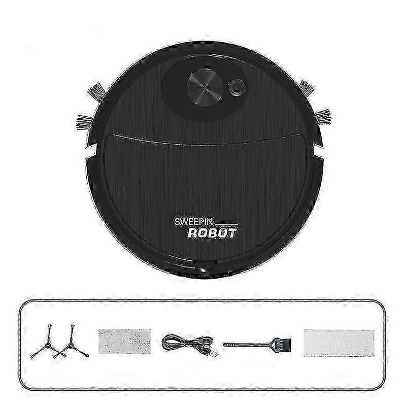 Intelligent Sweeping Robot Vacuum Cleaner Strong Suction Low Noise Rechargeable Ultra-Thin Automatic Sweeping Mopping Smart Robot miao7