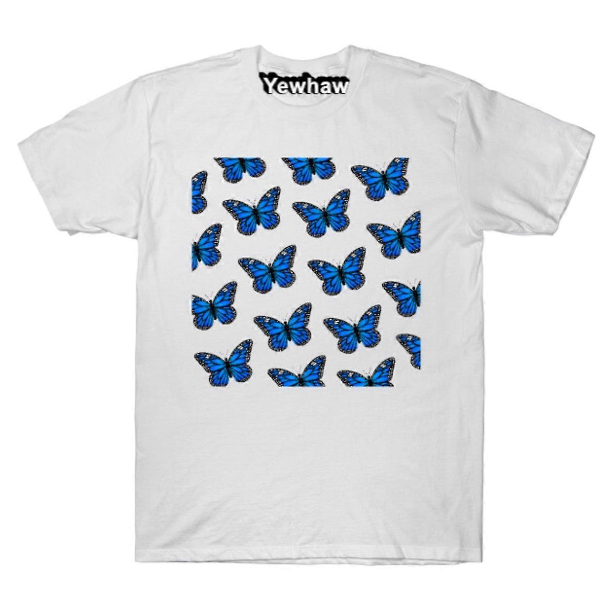 Monarch Butterfly - Blå T-shirt Blå Butterfly Tee