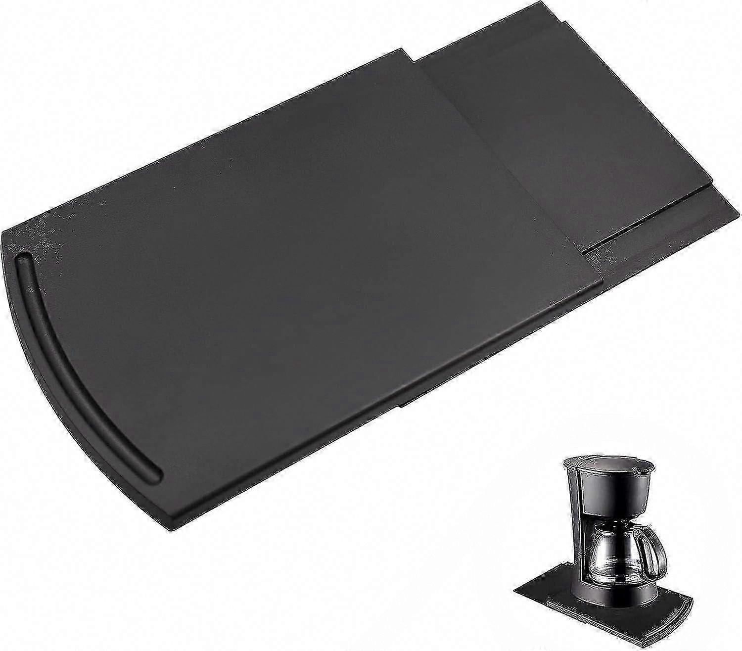 Extendable Coffee Machine Mat Sliding Tray for Kitchen, Automatic Coffee Pot Shelf, BR-Vie