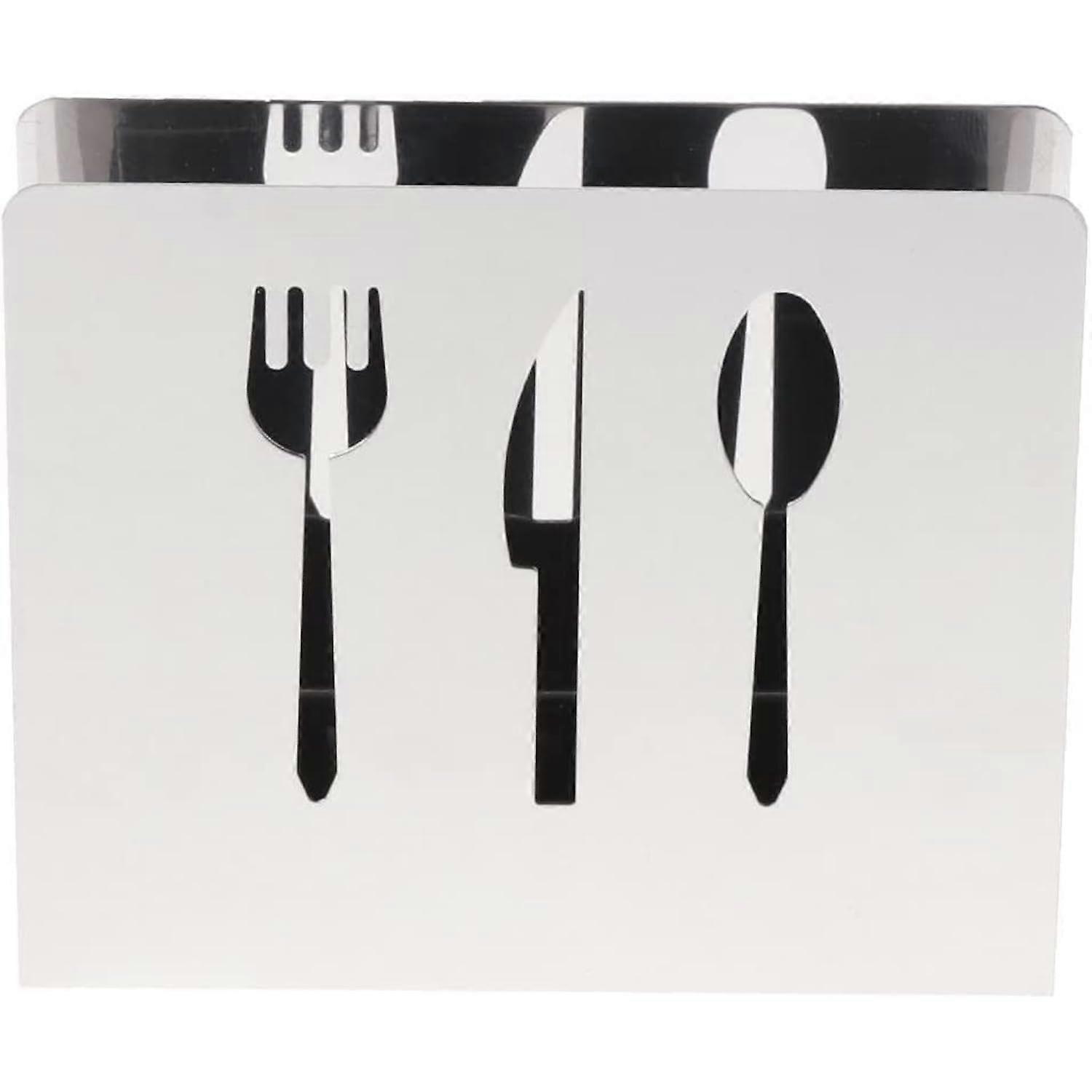 Hollow Floral Design Stainless Steel Napkins for Home Party Table Decoration