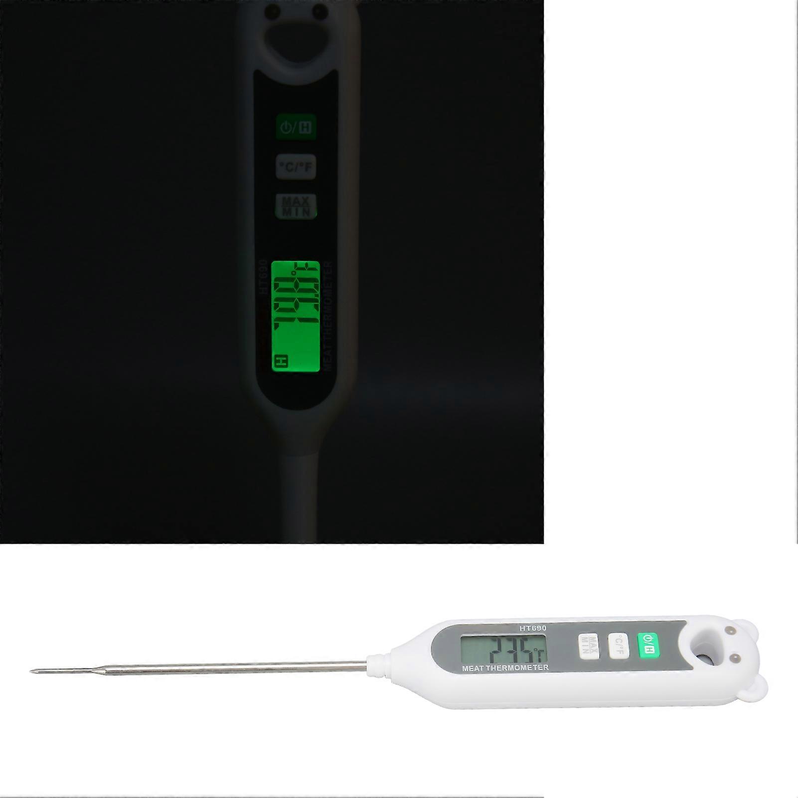 Digital Meat Thermometer LCD Screen Probe Type Electronic Temperature Gauge ‑50‑300℃ HT690 