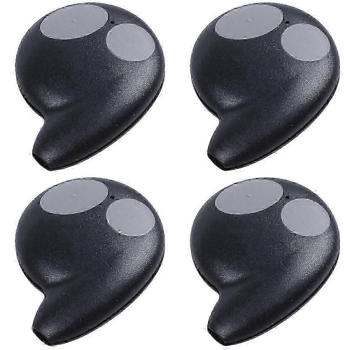 4X 2 Buttons Key Case Remote Control Key Case for Cobra Alarm Fob Without Battery Black