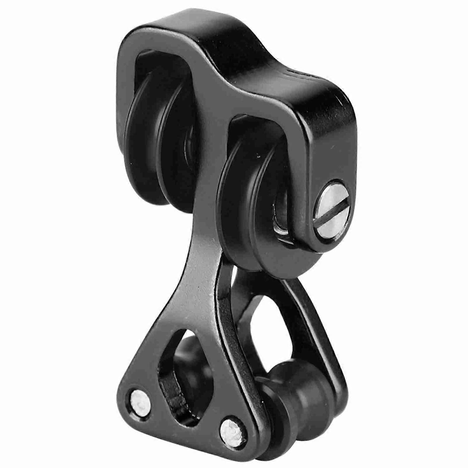 Aluminium Alloy Archery Compound Bow Cable Slide String Splitter Roller Glide Black