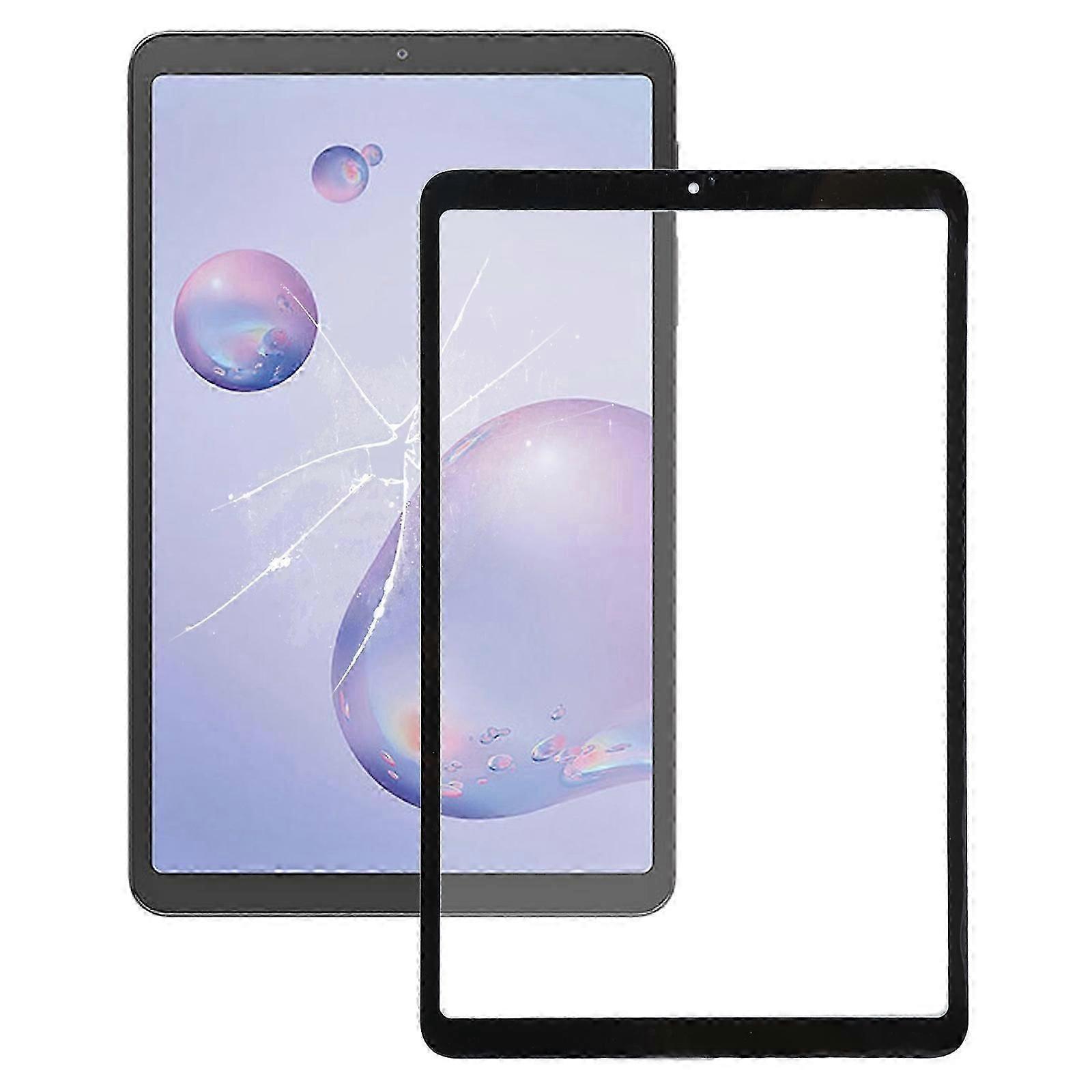 For Samsung Galaxy Tab A 8.4 (2020) SM-T307 Front Screen Outer Glass Lens with OCA Optically Clear Adhesive (Black)
