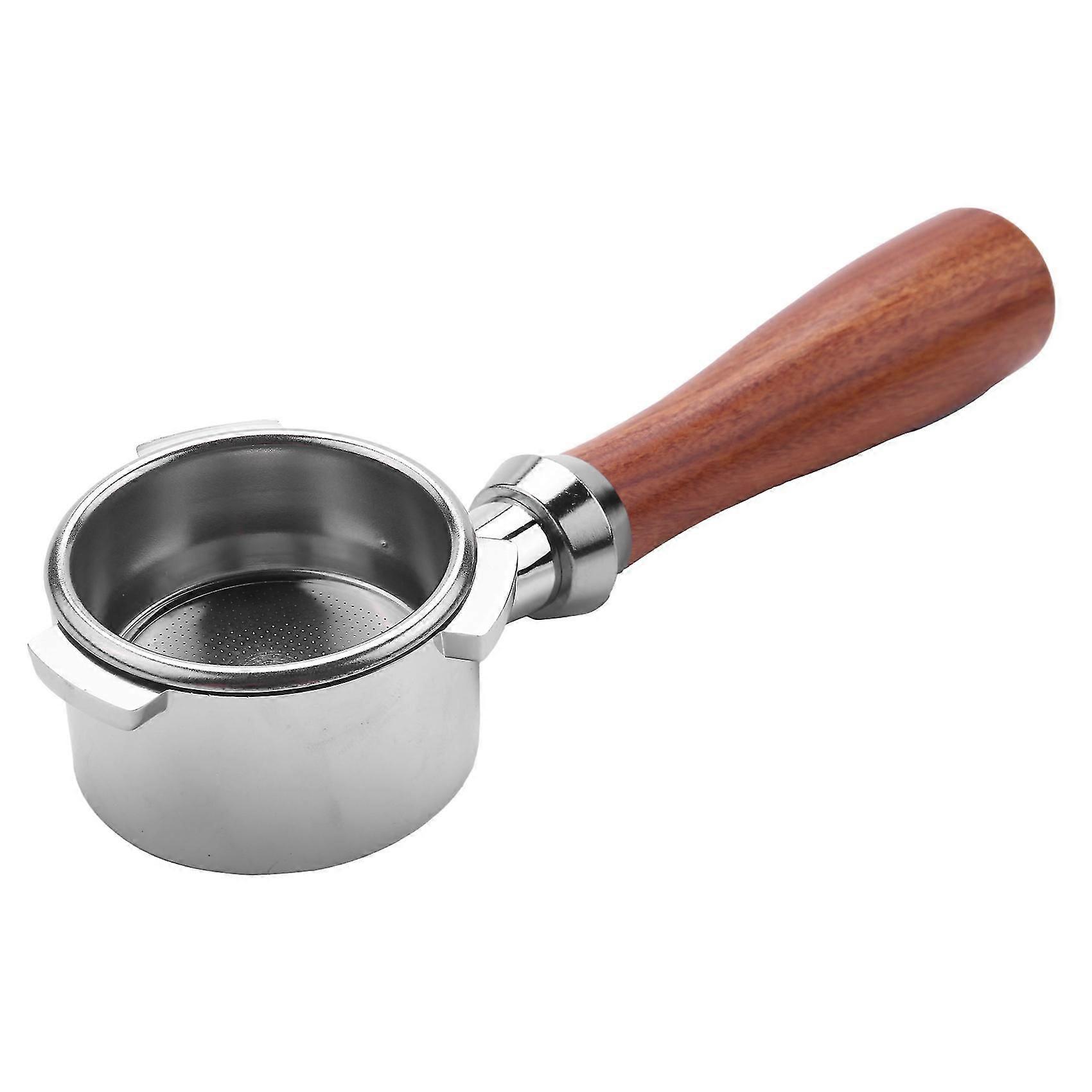 54mm kaffe bottenlös portafilter för barista-serien med 1 kopp filterkorgbyte espresso (haoyi