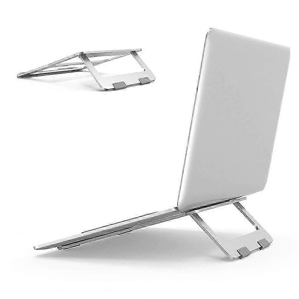 Laptop Stand - Aluminum Portable Foldable Support for MacBook Pro, Air, iPad, Compatible with Notebook and Mobile Devices SZRH