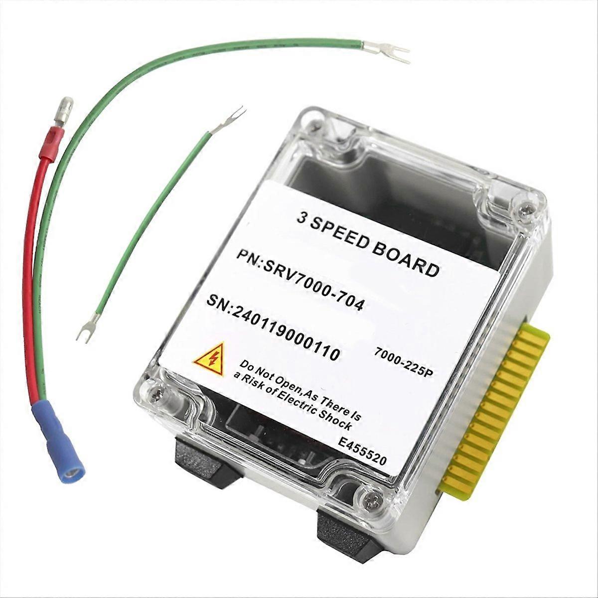 3 Speed Circuit Board Control Box Replacement for -Fire Castile, , 1200, 1200i SRV7000-205 SRV7000-7