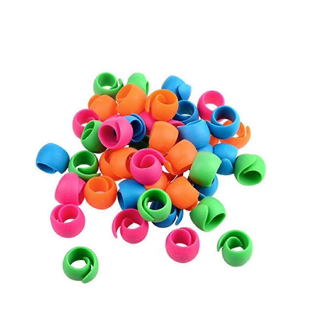 Thread Spool Savers Bobbin Clamps Holders Embroidery Plastic Storage Clips Sewing Machine Accessories 24 Pieces