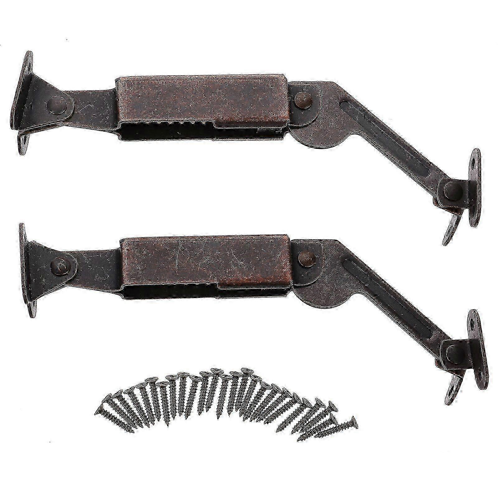 2pcs Universal Box Lid Close Hinges Spring Lid Support Hinge Home Hardwares