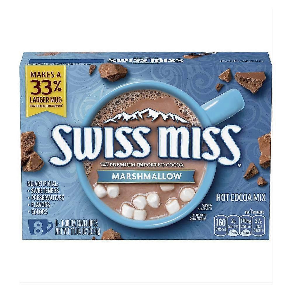 スイスミスマシュマロホットココアドリンクミックス、8 ea