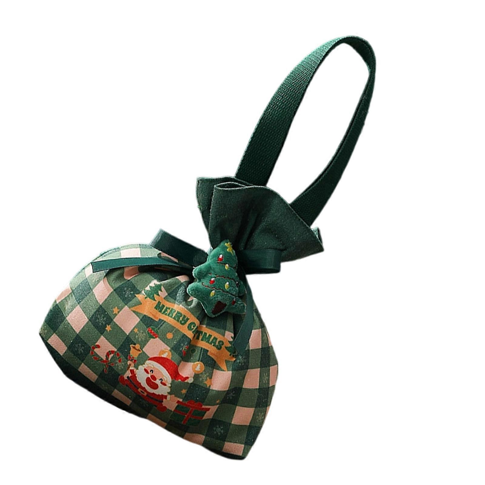 Large Capacity Holiday Shopping Bag with Reinforced Handle for Gifts And Fruits Multicolor