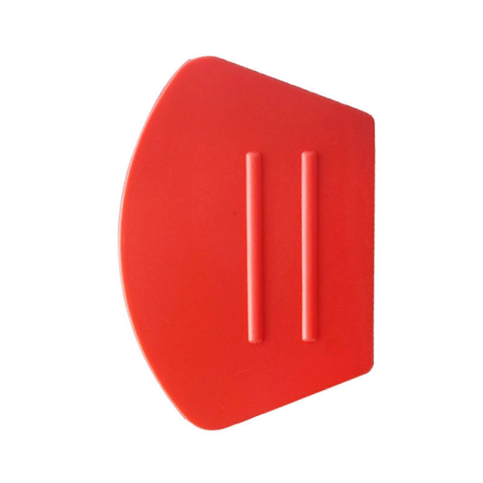 Bubble Removal Scraper Tool For Vehicle Wraps Curved Edge Design Lightweight Tool Motorcycle Glass Surfaces Applicator  Red