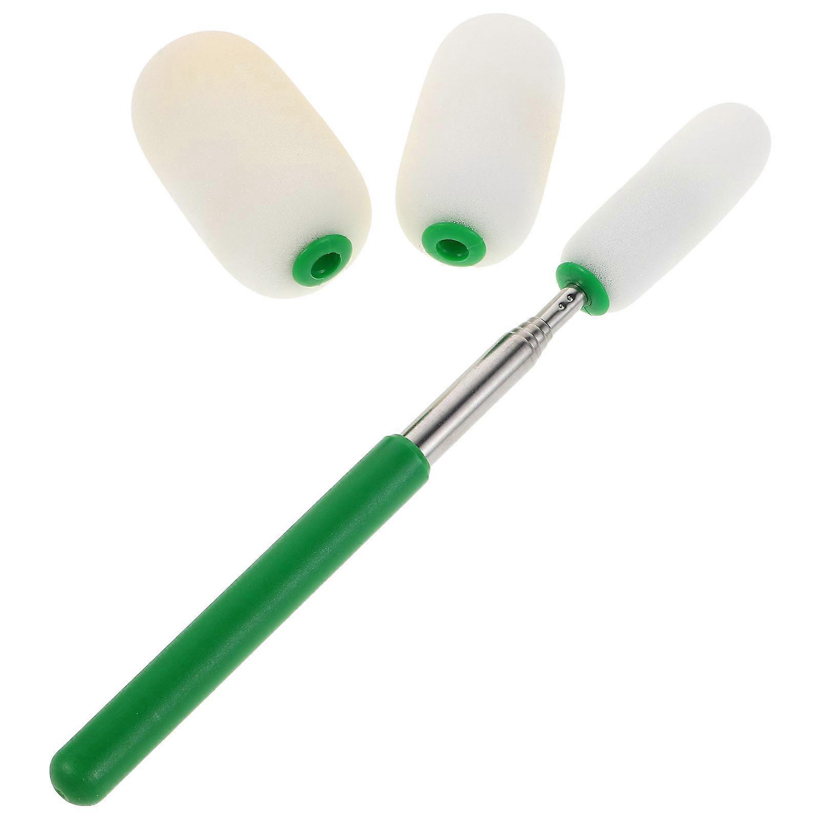 Pottery Sponge Ceramic Tool Telescoping Sponge Stick for Absorbing 1Set