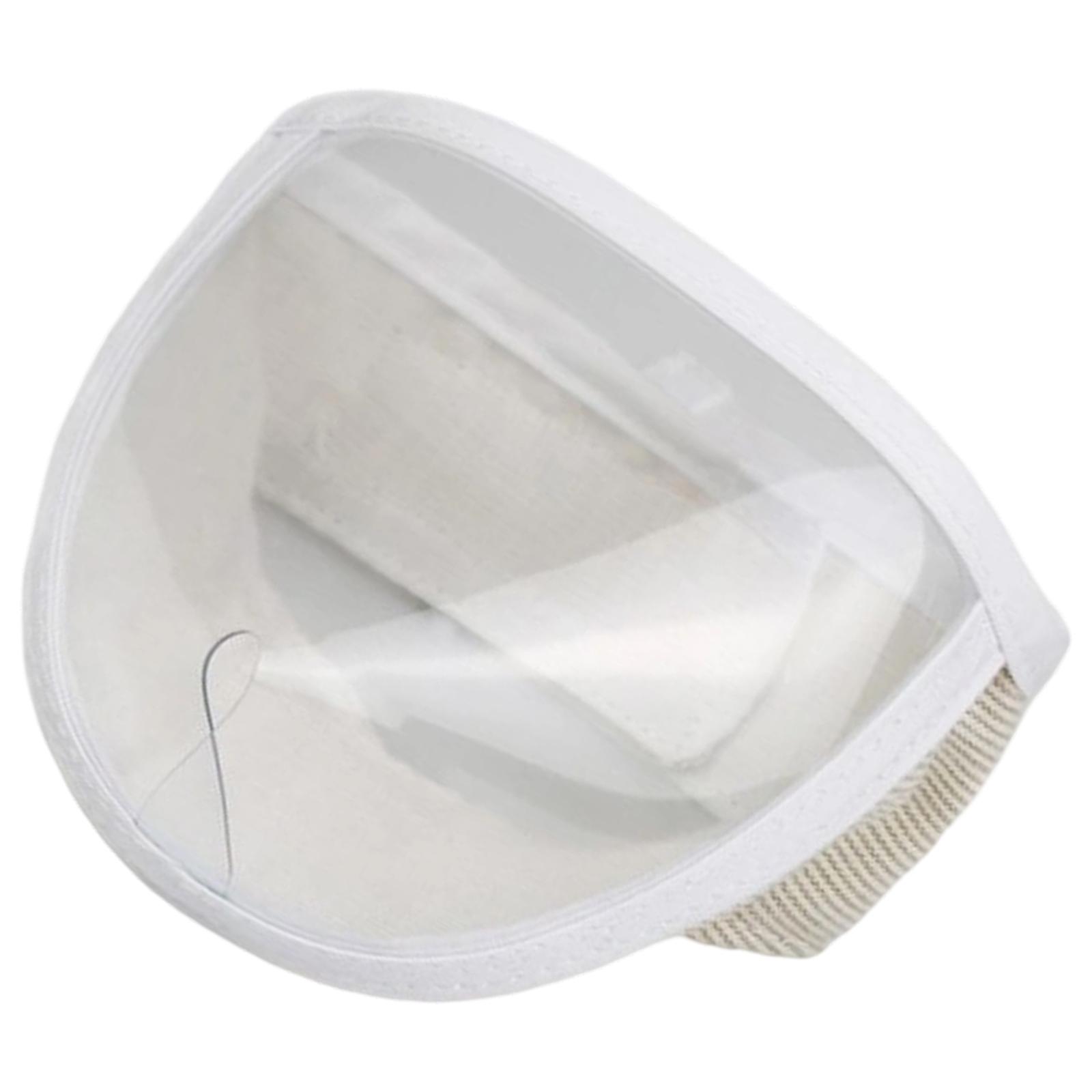Cats Muzzle for Grooming Breathable Transparent Face Guard Anti Bit Cats Face Mask to Prevent Biting Bathing Trimming  S