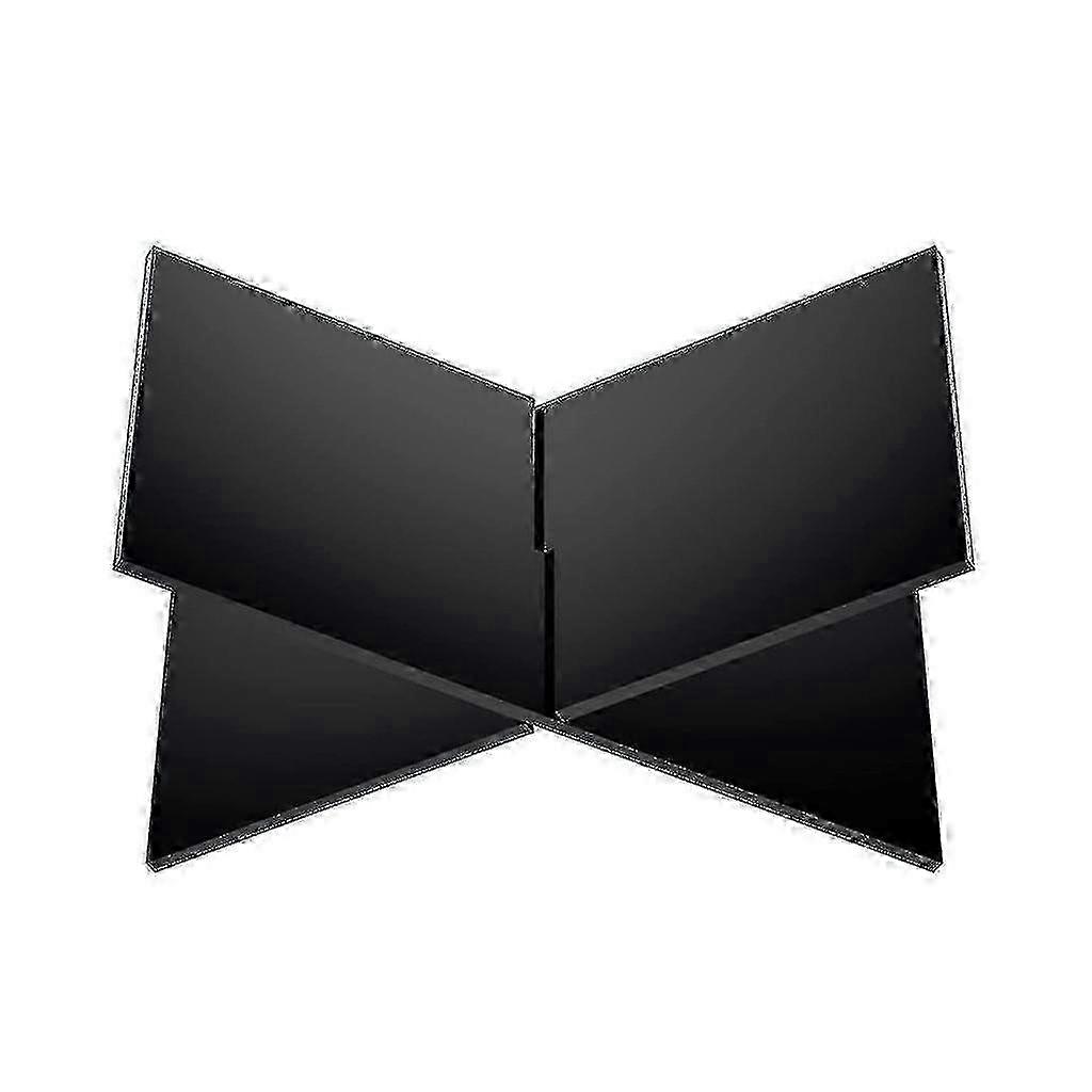 Acrylic Book Holder For Reading, X Shaped Book Stand For Reading Open Books Acrylic Easel Display Stand For Cookbooks -