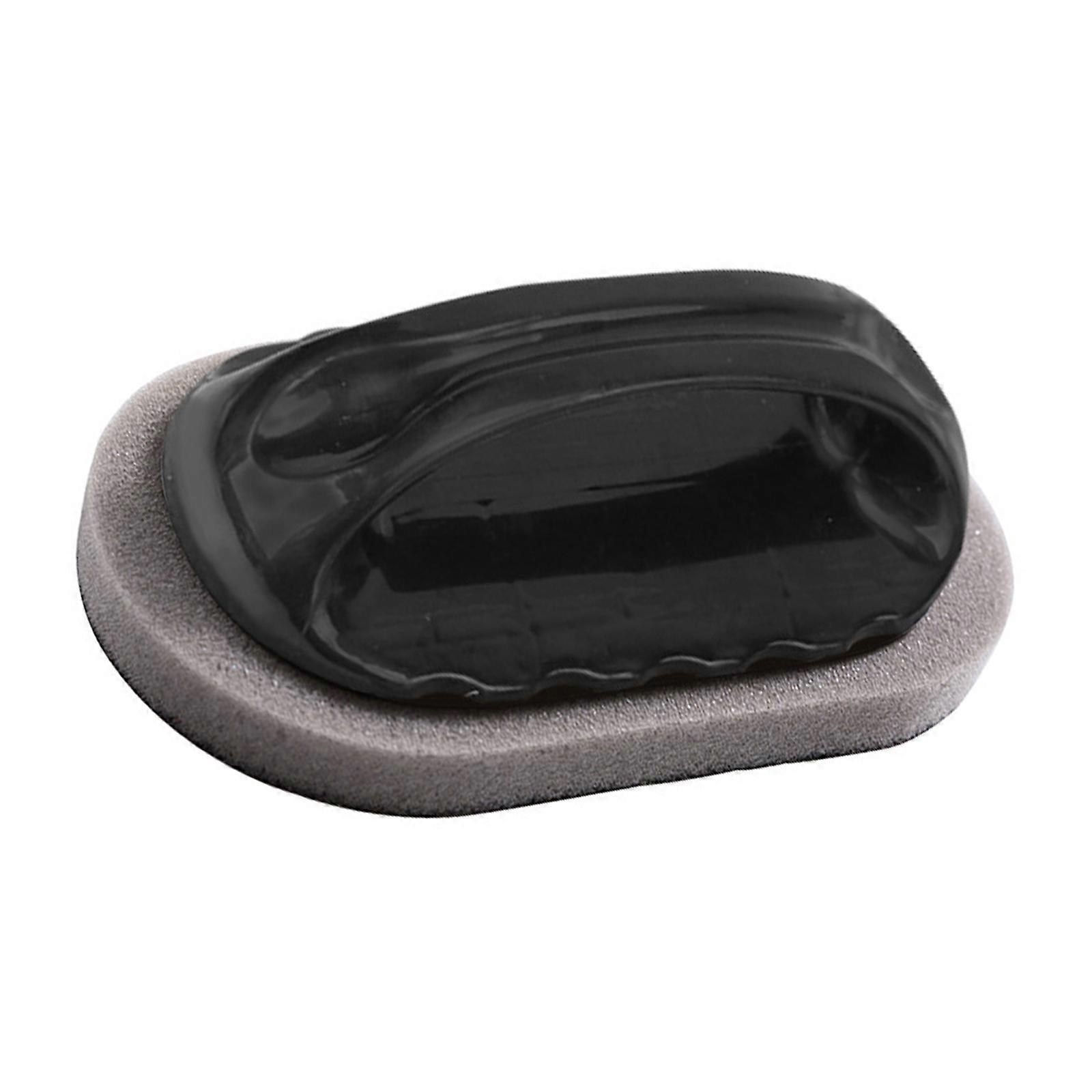 Versatilitys Emery Sponge Brush With Integrated Handle For Efficient Cleaning Of Greases And Grimes In Multiple Setting  brown