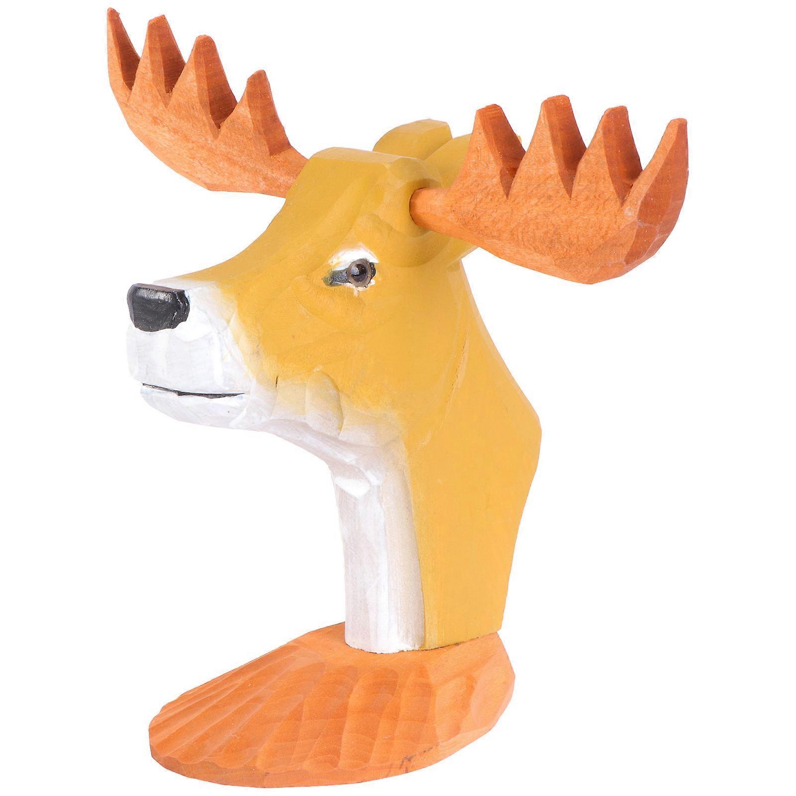 Wooden Glasses Display Rack for Display Use Deer Design Glasses Organizer